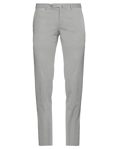 PT Torino Casual trouser Grey 69% Modal, 28% Cotton, 3% Elastane