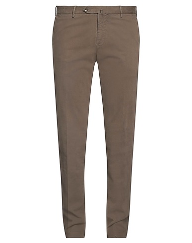 PT Torino Casual trouser Taupe 69% Modal, 28% Cotton, 3% Elastane