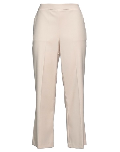 MIS.N Pantalone Panna 64% Poliestere, 33% Viscosa, 3% Elastan