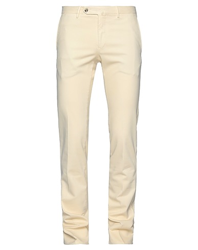 PT Torino Casual pants Pastel yellow 69% Modal, 28% Cotton, 3% Elastane