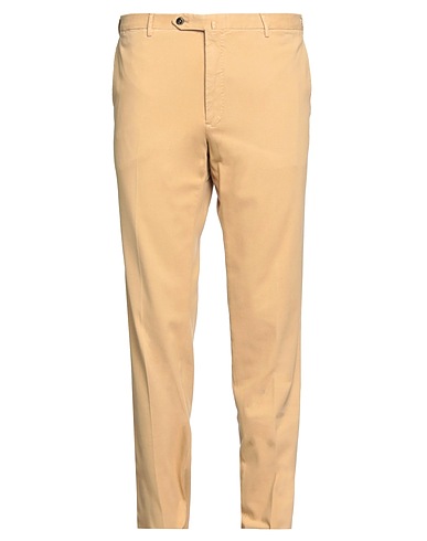 PT Torino Casual trouser Sand 69% Modal, 28% Cotton, 3% Elastane