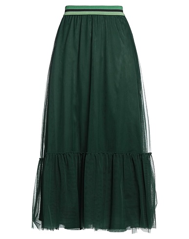 NIŪ Long skirt Green 100% Polyamide