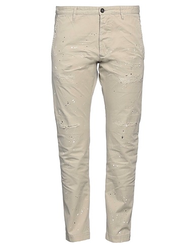 DSQUARED2 Casual trouser Light grey 100% Cotton