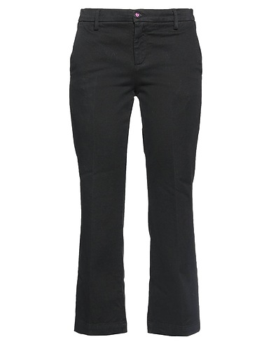 I LOVE MP Casual trouser Black 98% Cotton, 2% Elastane