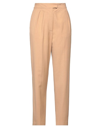 FORTE_FORTE Pantalone Sabbia 87% Viscosa, 12% Lana Vergine, 1% Elastan