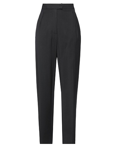 FORTE_FORTE Pantalone Nero 87% Viscosa, 12% Lana Vergine, 1% Elastan