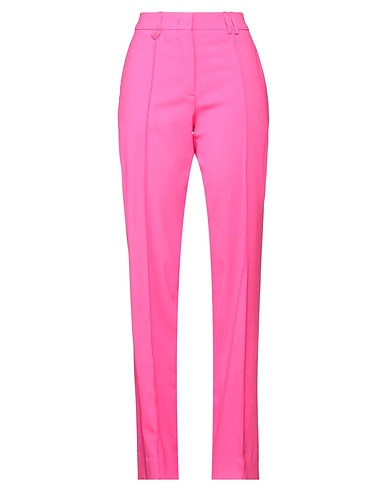 JACQUEMUS Casual pants Fuchsia 98% Virgin Wool, 2% Elastane