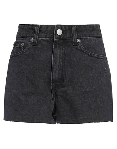 DR. DENIM Denim shorts Charcoal 100% Cotton