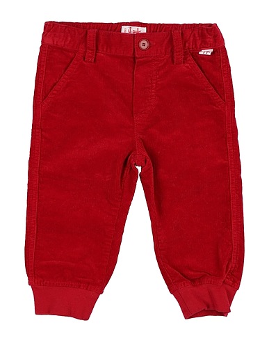 IL GUFO Casual trouser Red 98% Cotton, 2% Elastane