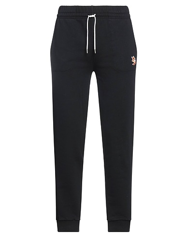 MAISON KITSUNÉ Casual pants Black 100% Cotton