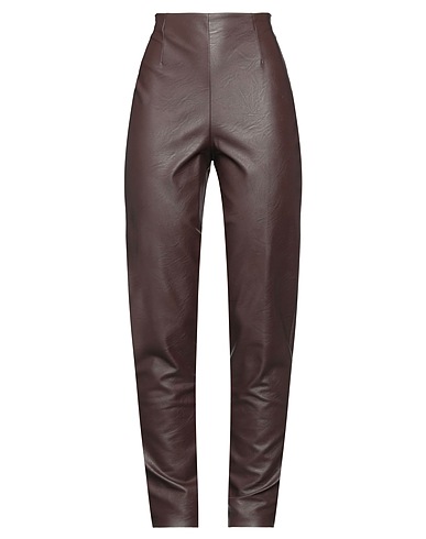 STEFANO MORTARI Pantalone Testa di moro 50% Viscosa, 50% Poliuretano