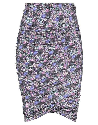 ISABEL MARANT Mini skirt Purple 92% Viscose, 8% Elastane