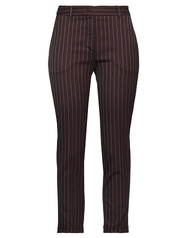 INCOTEX Casual trouser Plum 98% Virgin Wool, 2% Elastane