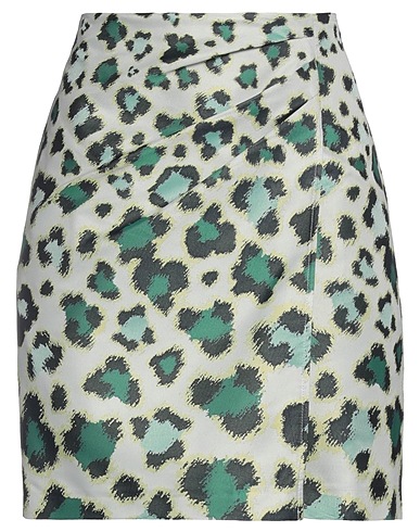 PENNYBLACK Mini skirt Light grey 100% Polyester
