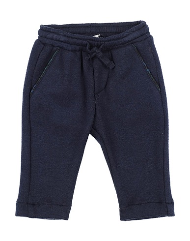 MANUEL RITZ Casual trouser Midnight blue 45% Viscose, 36% Polyester, 19% Polyamide