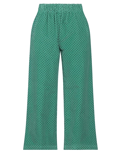 ROSSO35 Casual trouser Emerald green 99% Cotton, 1% Elastane