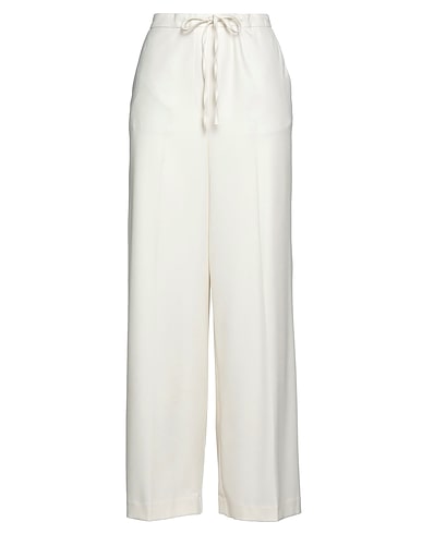 SPOON Pantalone Avorio 69% Poliestere, 29% Viscosa, 2% Elastan