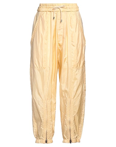 ISABEL MARANT Casual trouser Pastel yellow 65% Polyamide, 35% Silk