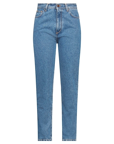 RODEBJER Denim trousers Blue 100% Cotton