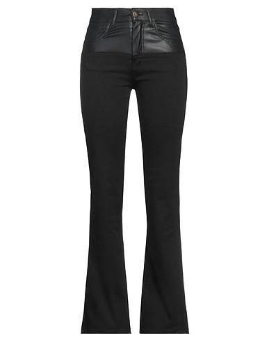 JIJIL Pantalone Nero 98% Cotone, 2% Elastan, Poliuretano