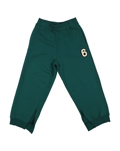MM6 MAISON MARGIELA Casual trouser Emerald green 100% Cotton