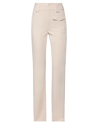 DONDUP Casual pants Beige 91% Polyester, 9% Elastane