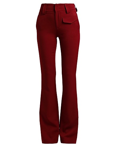 DONDUP Casual trouser Brick red 91% Polyester, 9% Elastane