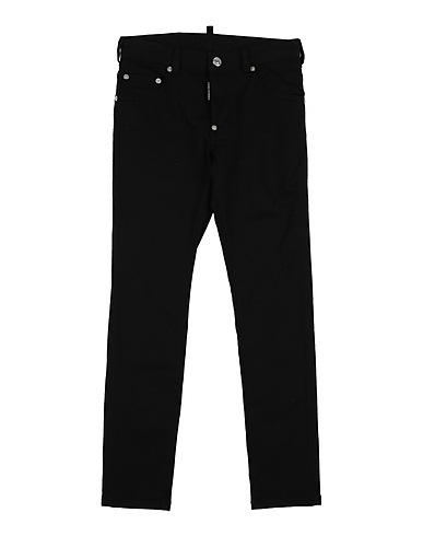 DSQUARED2 Casual trouser Black 98% Cotton, 2% Elastane