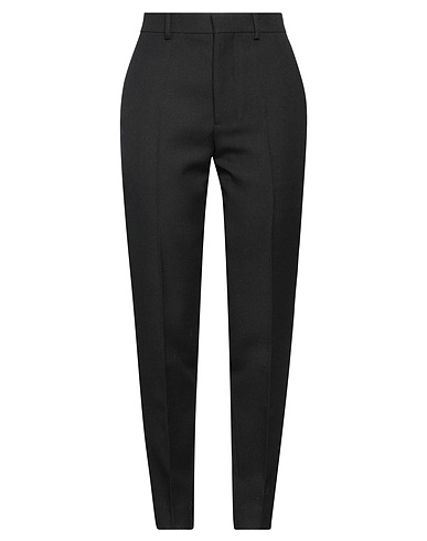 AMI ALEXANDRE MATTIUSSI Casual trouser Black 100% Virgin Wool