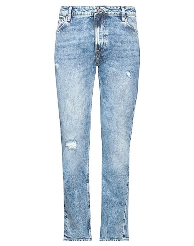 GUESS Denim trousers Blue 99% Cotton, 1% Elastane