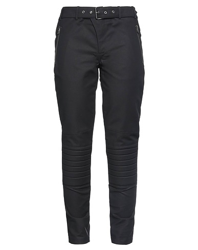 MOSCHINO Casual trouser Black 95% Cotton, 5% Other Fibres