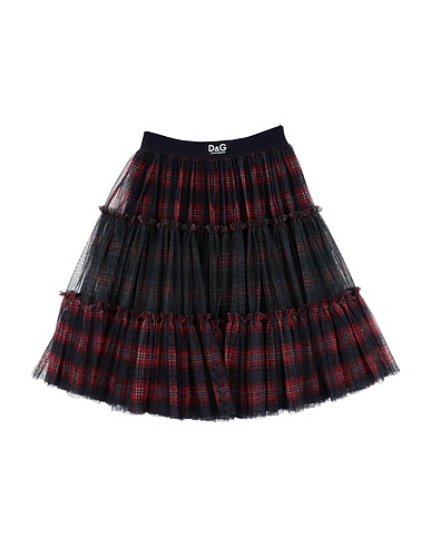 DOLCE&GABBANA Gonna Blu notte 70% Poliestere, 30% Poliammide