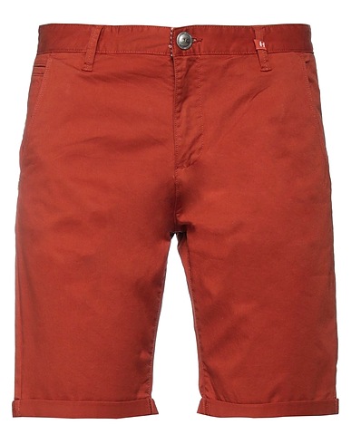 HERMITAGE Shorts & Bermuda Ruggine 98% Cotone, 2% Elastan