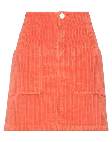 MASSCOB Mini skirt Rust 98% Cotton, 2% Elastane