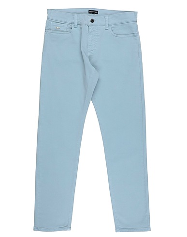 EMPORIO ARMANI Pantaloni jeans Celeste 98% Cotone, 2% Elastan