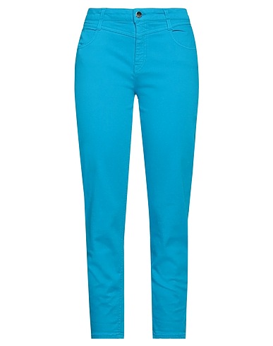KAOS JEANS Denim trousers Azure 78% Cotton, 15% Tencel™, 5% Polyester, 2% Elastane
