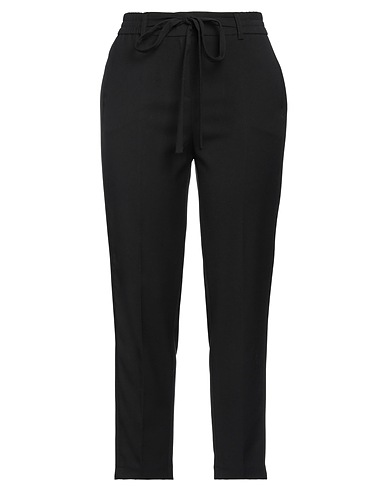 NENETTE Pantalone TOUS LES JOURS Nero 62% Poliestere, 35% Viscosa, 3% Elastan