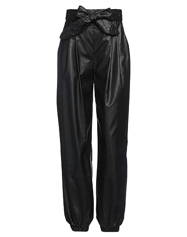 GAëLLE Paris Casual trouser Black 100% Polyurethane