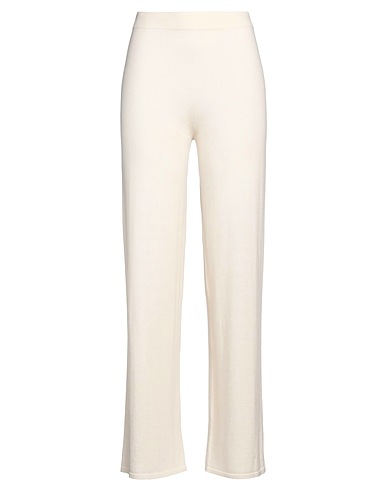 GENTRYPORTOFINO Pantalone Off white 80% Lana Vergine, 20% Cachemire