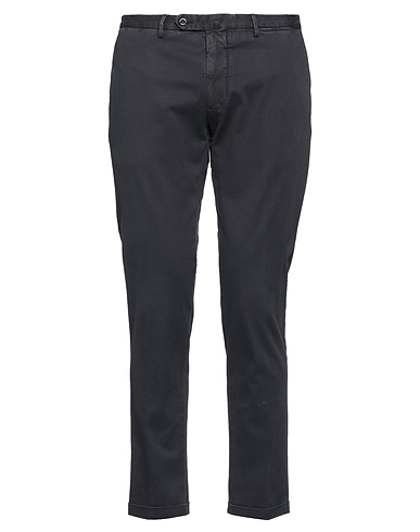SANTANIELLO Casual pants Black 61% Cotton, 34% Lycra®, 5% Elastane