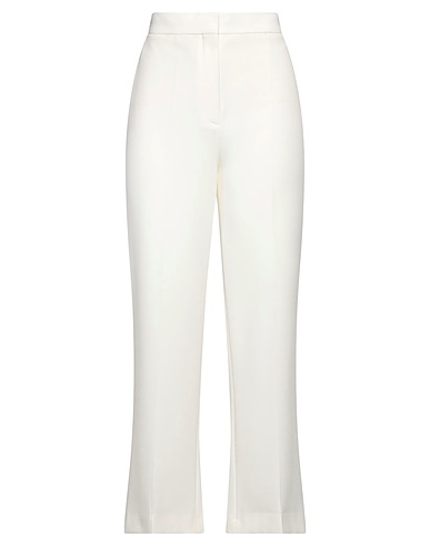 STELLA McCARTNEY Casual trouser Off white 53% Polyester, 43% Wool, 4% Elastane