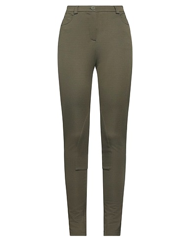 MAX&Co. Casual pants PONY RIDE
 Military green 70% Viscose, 25% Polyamide, 5% Elastane