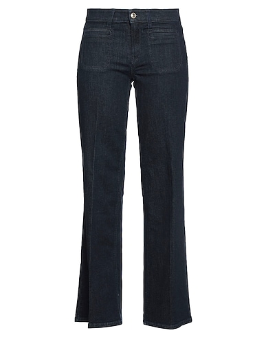 CAMBIO Jambe droite Bleu 93% Coton, 5% Polyester, 2% Élasthanne