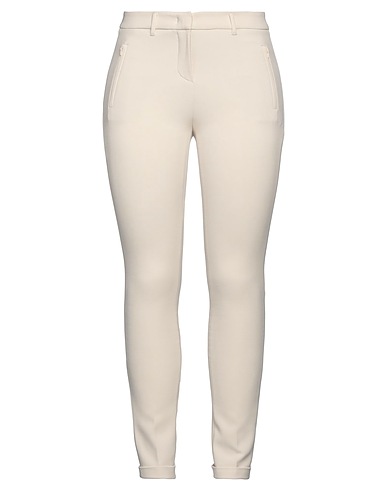 SEDUCTIVE Pantalone Panna 63% Poliestere, 27% Viscosa, 7% Cotone, 3% Elastan