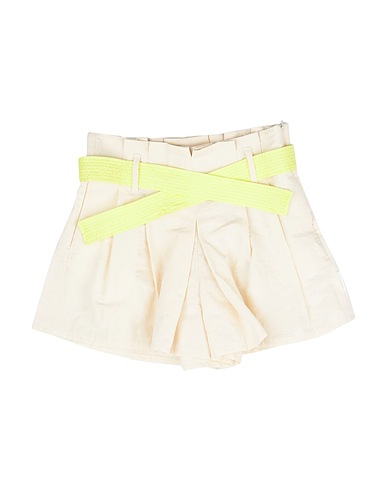 MONCLER Shorts & Bermuda Beige 72% Cotton, 28% Linen