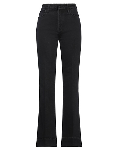 ANAII Denim trousers Black 98% Cotton, 2% Elastane