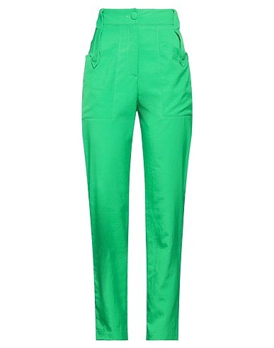 SIENNA BEE Casual trouser Green 88% Other Fibres, 12% Nylon