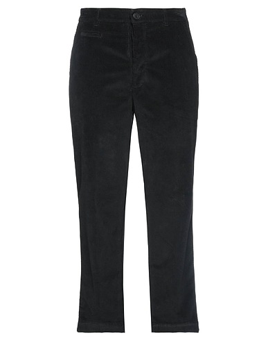 TRUE ROYAL Pantalone Nero 98% Cotone, 2% Elastan