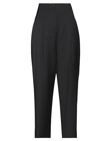 MALLONI Casual trouser Black 54% Polyester, 44% Virgin Wool, 2% Elastane
