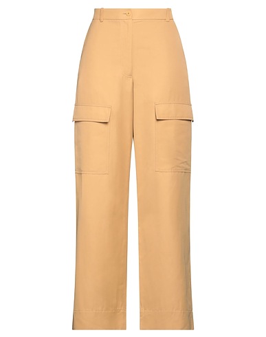 STELLA McCARTNEY Casual trouser Camel 40% Polyamide, 36% Cotton, 24% Linen